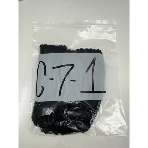 Unbranded Black Knit Beanie Winter Hat - Picture 7 of 7